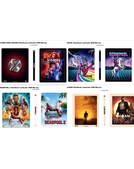 Steelbooks 4K Lenticular para Junio. 