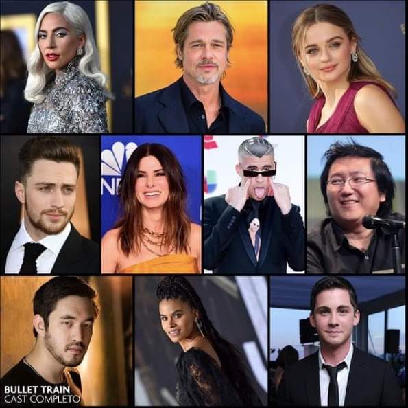 Imagen :Cast Completo para (Bullet Train). 