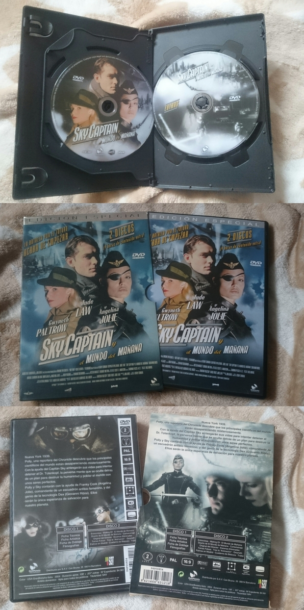Mi Edición de (Sky Captain y el Mundo del Mañana). Qué os parece esta Película?. 