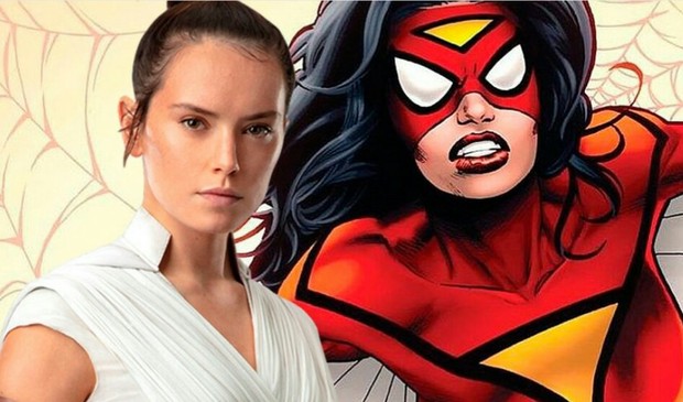"Daisy Ridley" Estaría encantada de ser (Spider-Woman). 