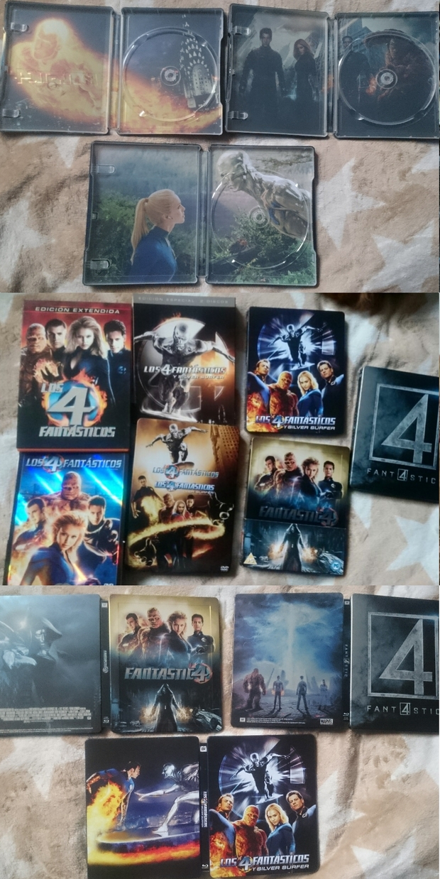 Mi Colección de (Los 4 Fantásticos) y Custom. 
