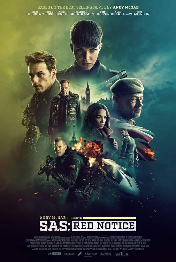 Trailer y Póster de (SAS: Red Notice). 