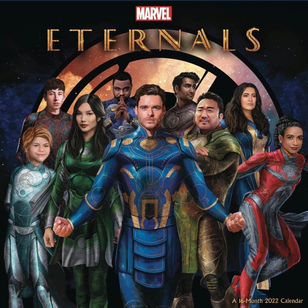 Así Lucirán (Los Eternos) de Marvel según el Merchandising. 