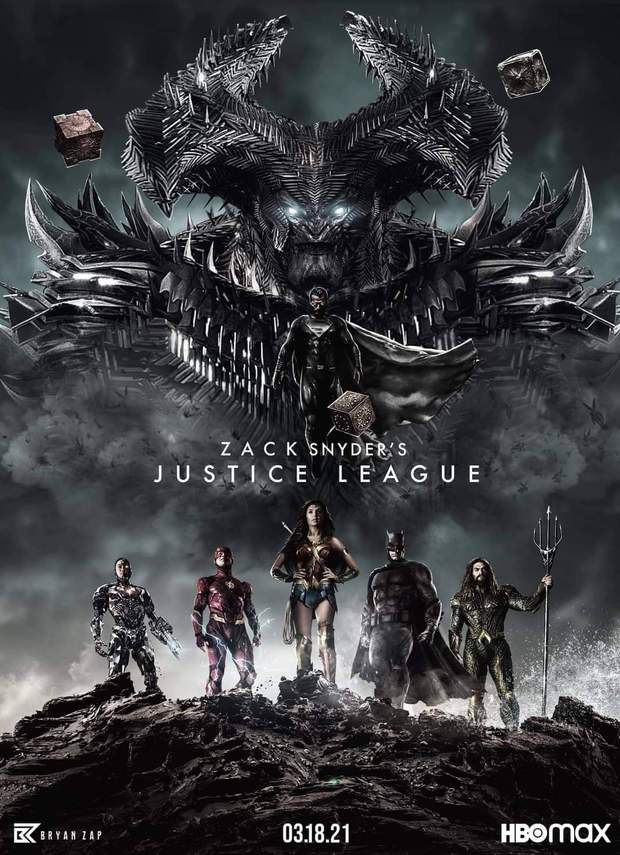Póster Fan (Justice League de Zack Snyder's). 