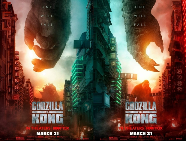 Nuevos Pósters de (Godzilla vs Kong). 