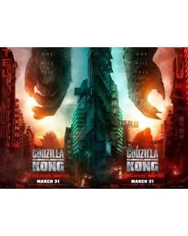 Nuevos Pósters de (Godzilla vs Kong). 