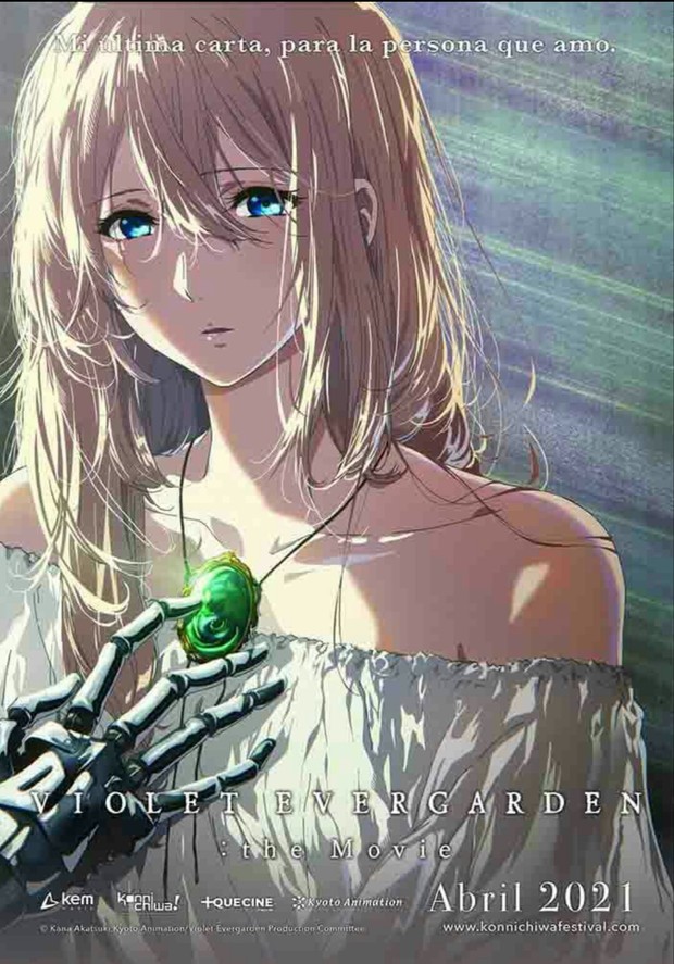 Póster (Violet Evergarden - La Película). 