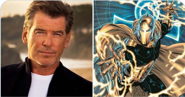 "Pierce Brosnan" Será Doctor Fate en la Película de DC (Black Adam). 
