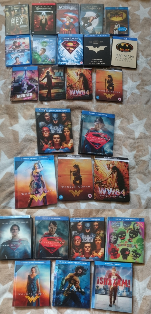 Mi Colección de (Wonder Woman y DC). 