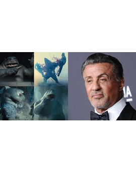 Imagen: "Sylvester Stallone" és la Voz Original de King Shark de (El Escuadrón Suicida). 