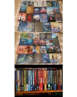 Mi Colección de Steelbooks de (Pixar). 