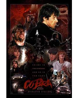Póster Fan Art de (Cobra, El Brazo Fuerte de la Ley). 