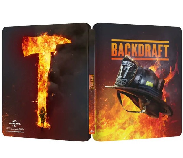 Steelbook (Llamaradas)  en Zavvi. 