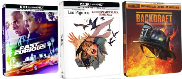 Sobre el post del Compañero ALDO, Éstos serán los Diseños de los Steelbooks para Junio. 