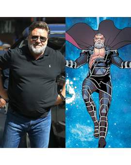 "Russell Crowe" Será Zeus en (Thor - Love and Thunder). 
