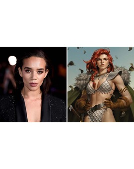 (Red Sonja) Ficha a "Hanna John Kamen" como Protagonista. 