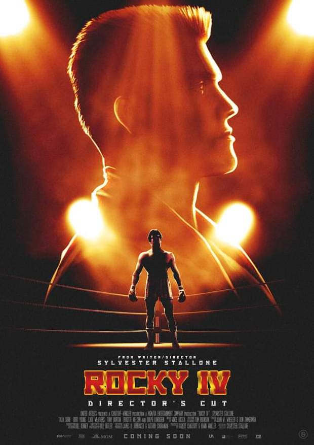 Póster para el Director's Cut de (Rocky IV). 