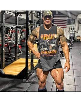 Así Luce "Dwayne Johnson" para (Black Adam). 