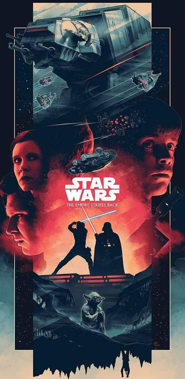 Póster (Star Wars - El Imperio Contraataca). 