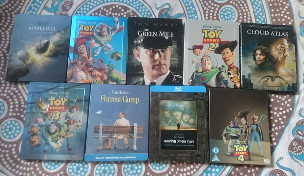 Mi Colección Steelbook de (Tom Hanks). 