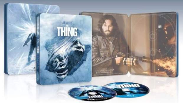 Diseño Final para el Steelbook de (La Cosa). 