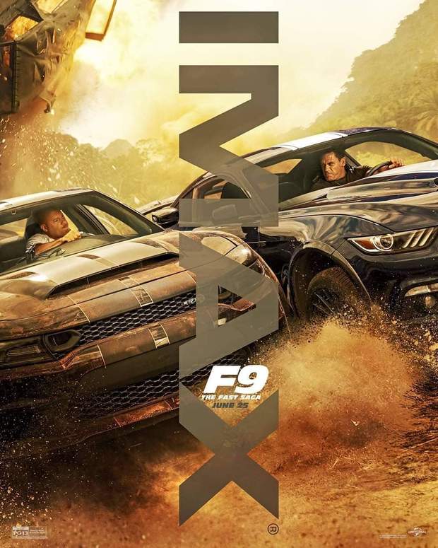 Póster IMAX ( The Fast and the Furious 9). 
