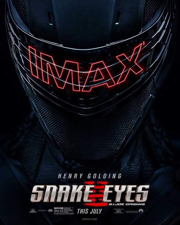 Cartel IMAX (Snake Eyes). 