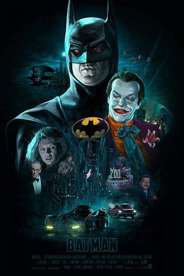 Póster Fan Art de (Batman). 