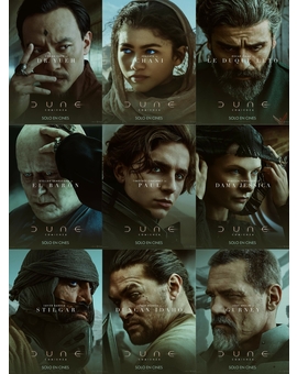 Pósters Individuales de (Dune). 
