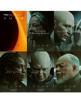 Siguientes Nuevos Pósters de (Dune). 