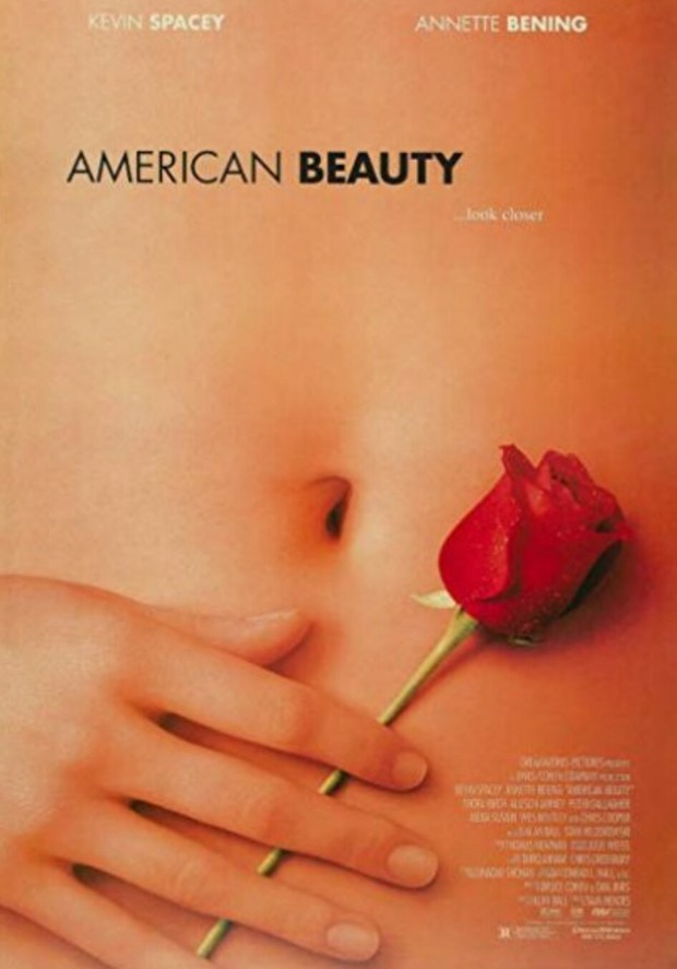 De Quién era el Ombligo de la Mujer del Póster de (American Beauty)?. 