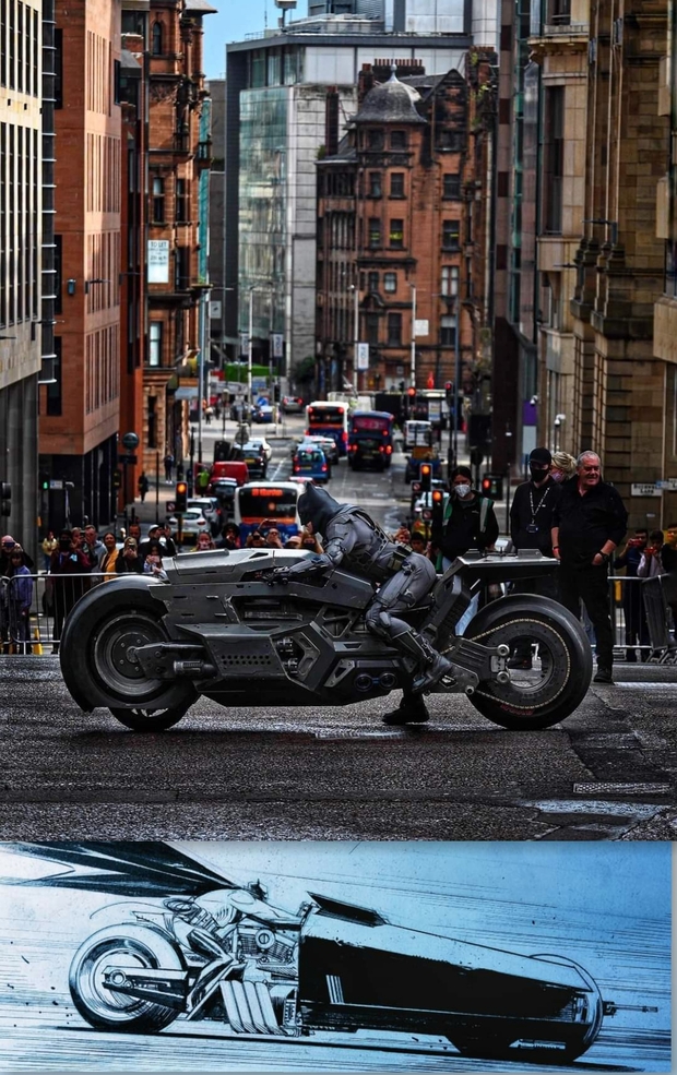 Imagen: The Batcycle en (The Flash). 
