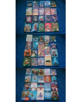 Mi Colección Completa de Steelbooks y Clásicos Disney. 