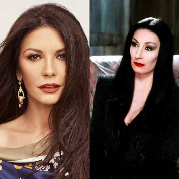 Oficial: "Catherine Zeta-Jones" como Morticia Addams.