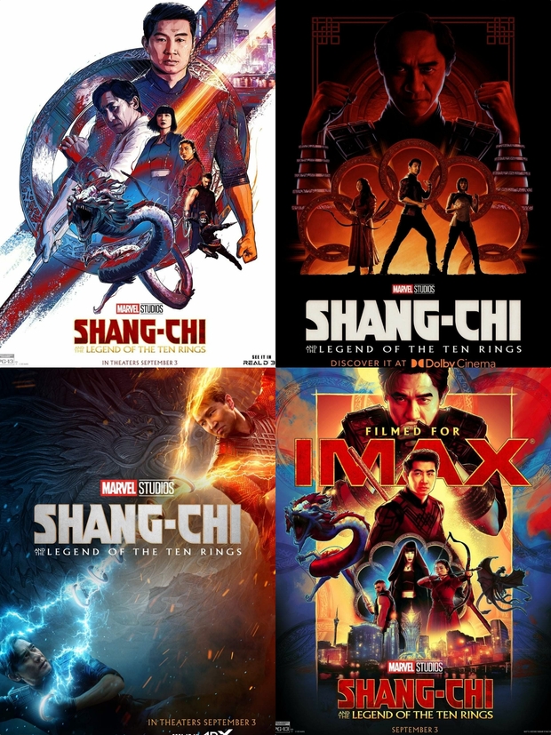 Nuevos Pósters de (Shang Chi). 