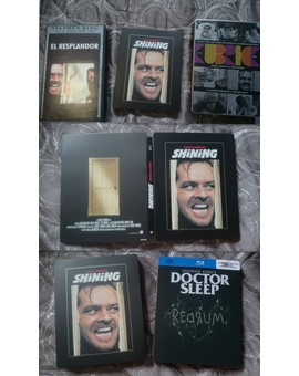 Mi Colección y Steelbook de (El Resplandor). 