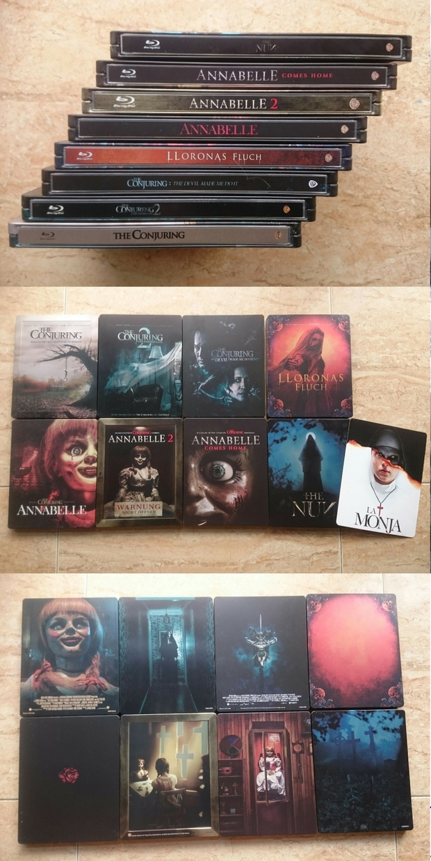 Mi Colección Steelbook de (Expediente Warren). 