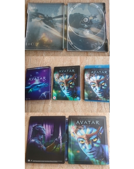 Mi Colección y Steelbook de (Avatar). 