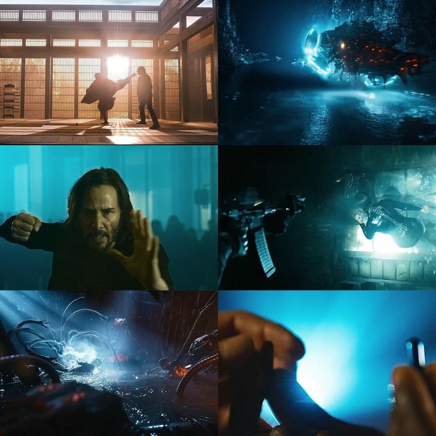 Adelanto de Imágenes de (Matrix Resurrections). 