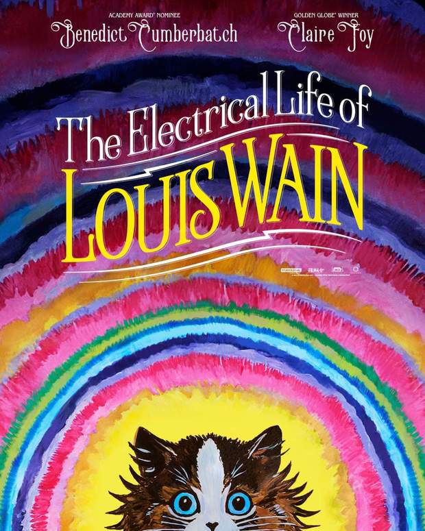 Póster Psicodélico de (The Electrical Life of Louis Wain). 