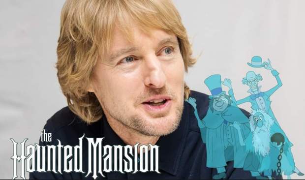 "Owen Wilson" Se une a (La Mansión Encantada). 