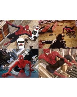 Estas son las fotos que le entrega Peter Parker a J. Jonah Jameson en Spider-Man (2002)