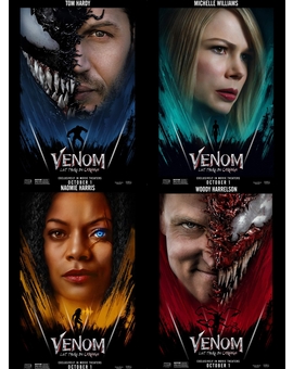Pósters Individuales de (Venom: Habrá Matanza).