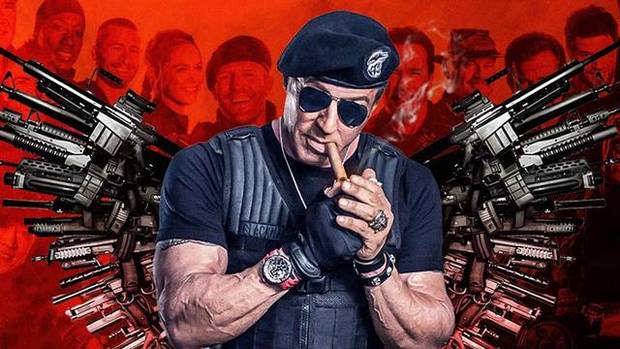 "Stallone" Fuera de los Mercenarios.