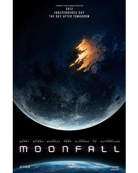 Primer Póster de (Moonfall) de "Roland Emmerich".