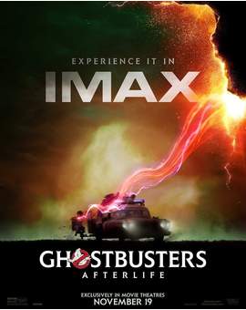 Póster IMAX (Cazafantasmas Afterlife).