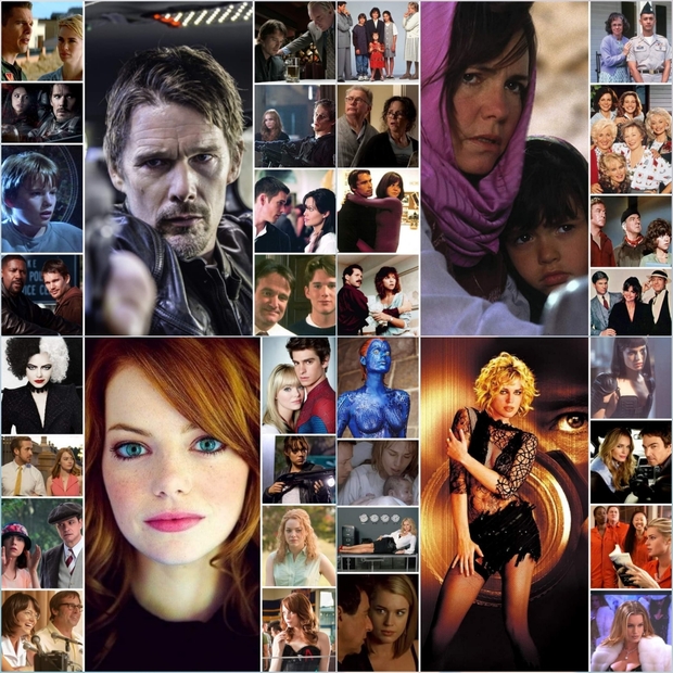 Cumplen Años "Ethan Hawke, Sally Field, Emma Stone y Rebecca Romijn" Vuestras Películas Favoritas?