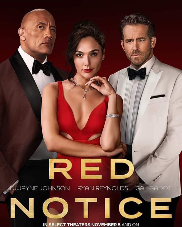 Hoy se Estrena en Netflix (Red Notice).