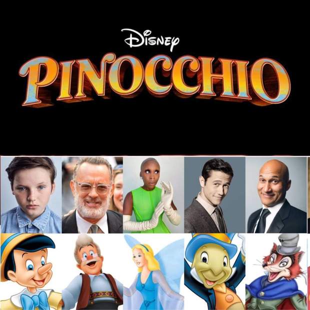 Reparto del Live Action de (Pinocchio).