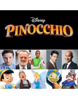 Reparto del Live Action de (Pinocchio).